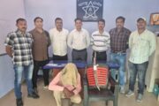 पोलीस स्टेशन पुसद ग्रामीण हददीतील मौजे-घाटोडी येथील धारधार शस्त्र (तलवार) वागळणा-याइसमावर गुन्हा दाखलस्थानिक गुन्हे शाखा यवतमाळ यांची कारवाई