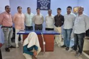 धारधार शस्त्र बागळणा-इसमावर गुन्हादाखल स्थानिक गुन्हे शाखा यवतमाळ यांची कारवाई