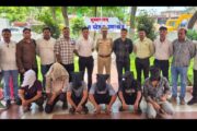 पोलीस स्टेशन उमरेखड हददीत खुनाचा प्रयत्न करून फरार आसलेल्या एकूण 08 आरोपींना केले अटक, स्थानिक गुन्हे शाखा यवतमाळ व पोलीस स्टेशन उमरखेड यांची संयुक्तीक कारवाई.