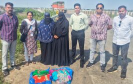 पुसद येथील हिराणी बंधू कापड दुकानातून साडया चोरणा-या अनोळखी बुरखाधारी महीला नांदेड येथून ताव्यात 100 टक्के मुददेमाल केला जप्त स्थानिक गुन्हे शाखा यवतमाळ यांची कारवाई